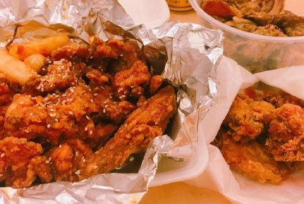 叫了个炸鸡
